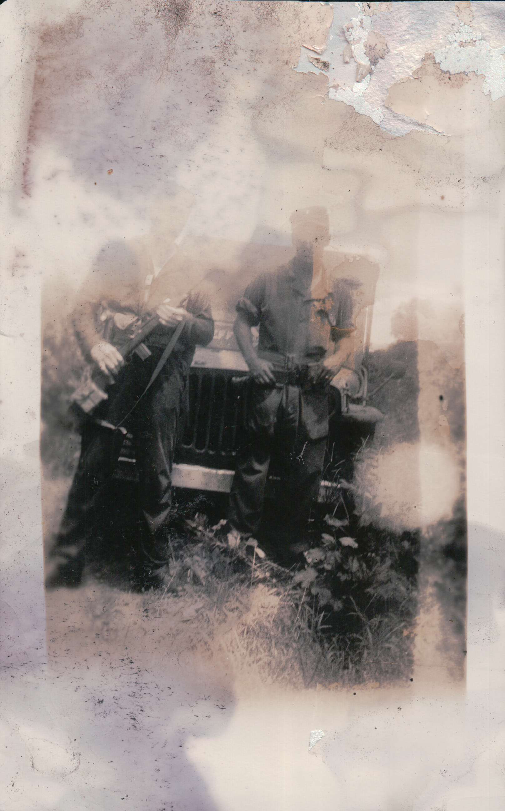 Faded Picture of Soldiers