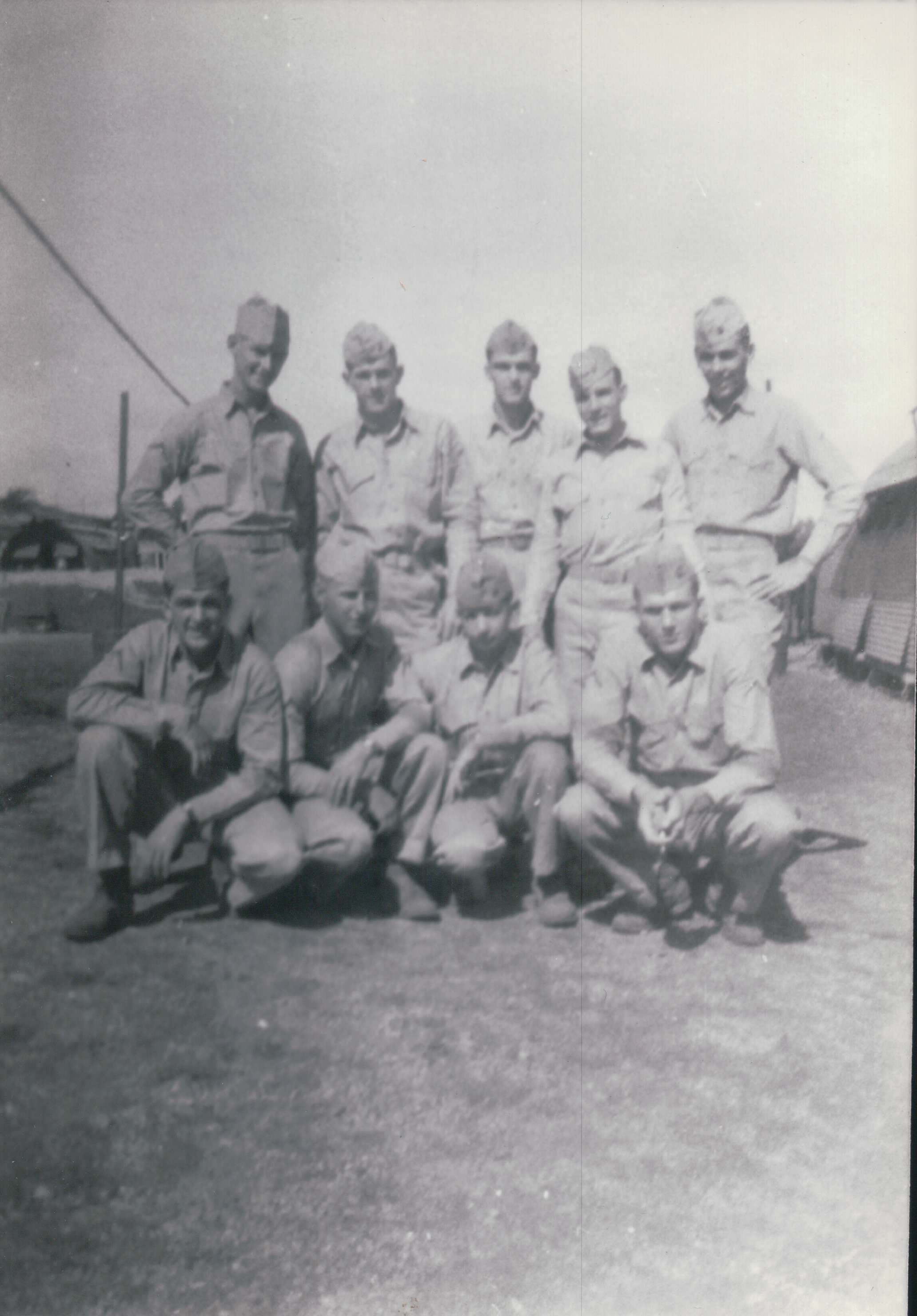 P. Stanley Cobane and Fellow Soldiers