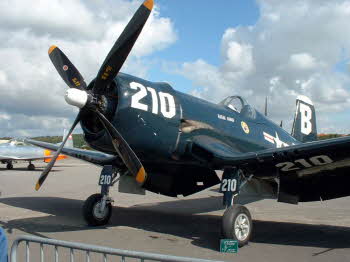 F4U #210 - possibly at air show 2003