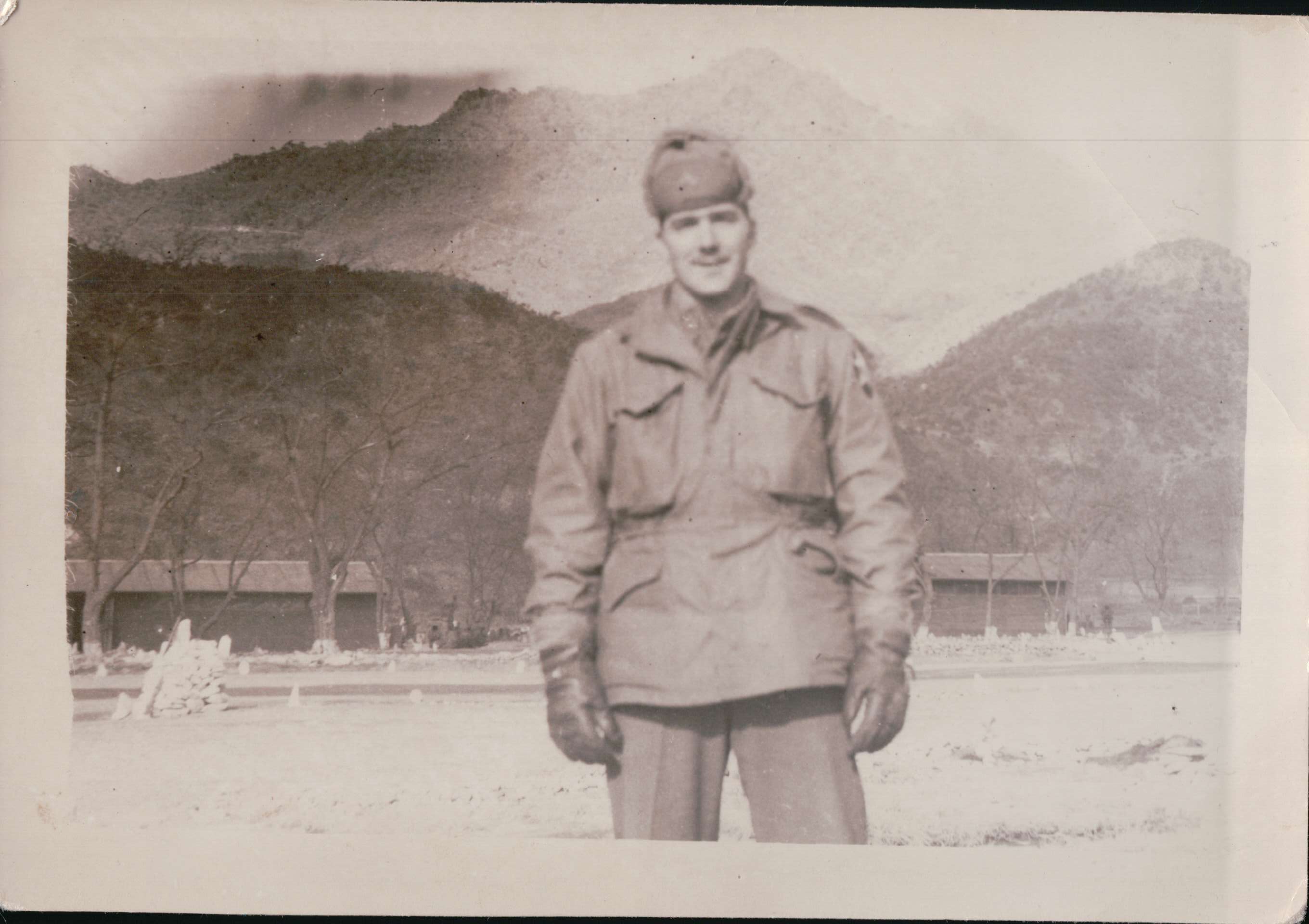 James Fountain at Kimpo Airfield