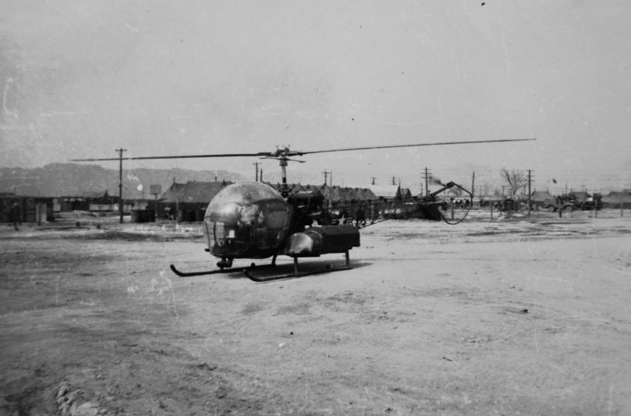 Helicopter in the War
