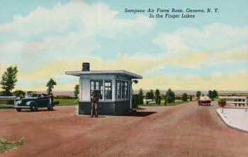 Picture of Sampson Air Force Base, Geneva, N.Y. in the Finger Lakes - checkpoint	