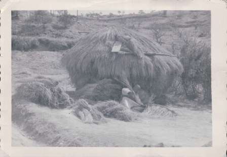 Old Korean weaving hay	