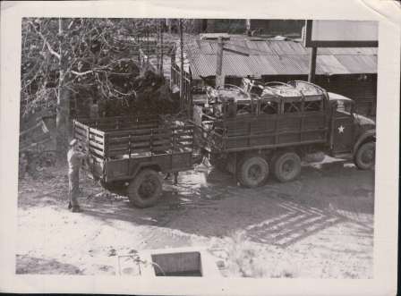 Truck, the day we worked on old area	