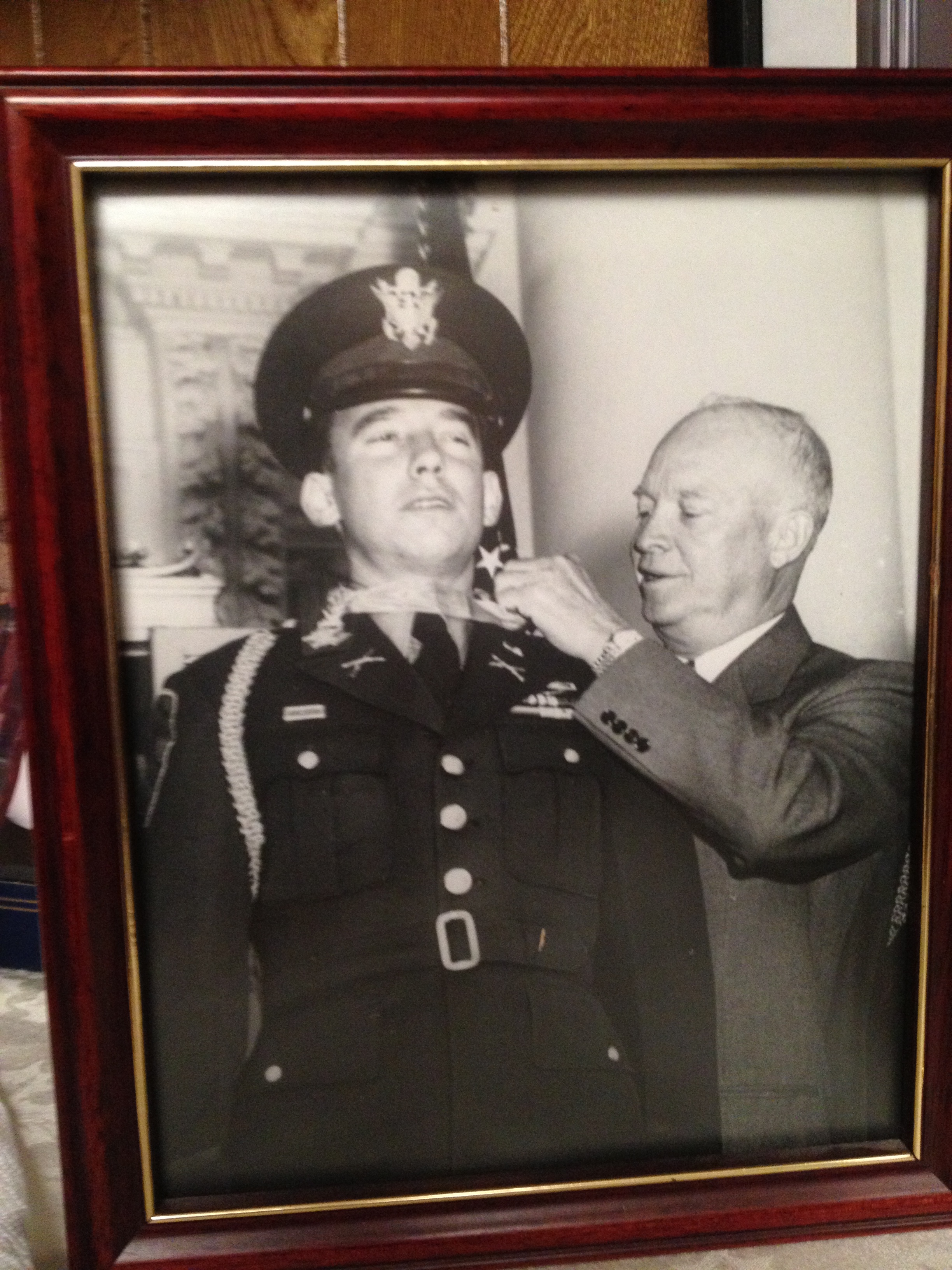 President Eisenhower awarding the Medal of Honor