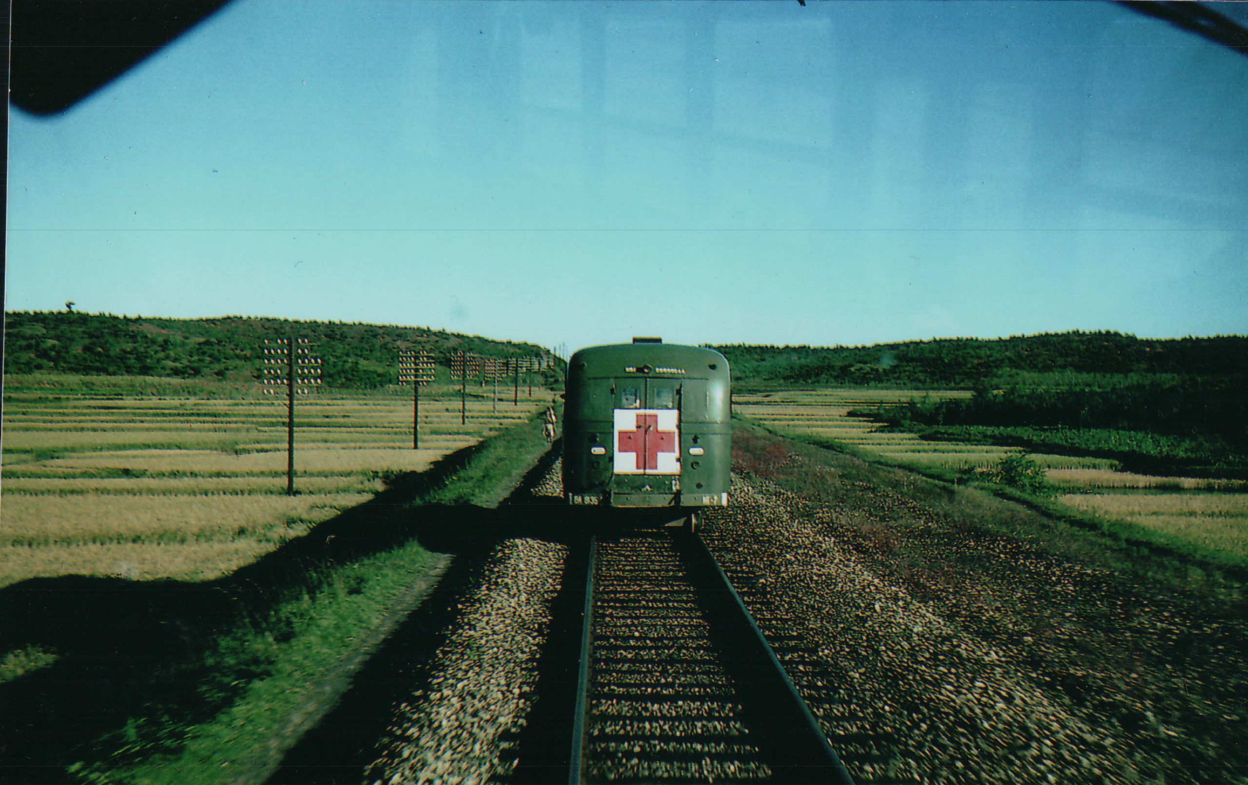 US Medical Railroad Car 