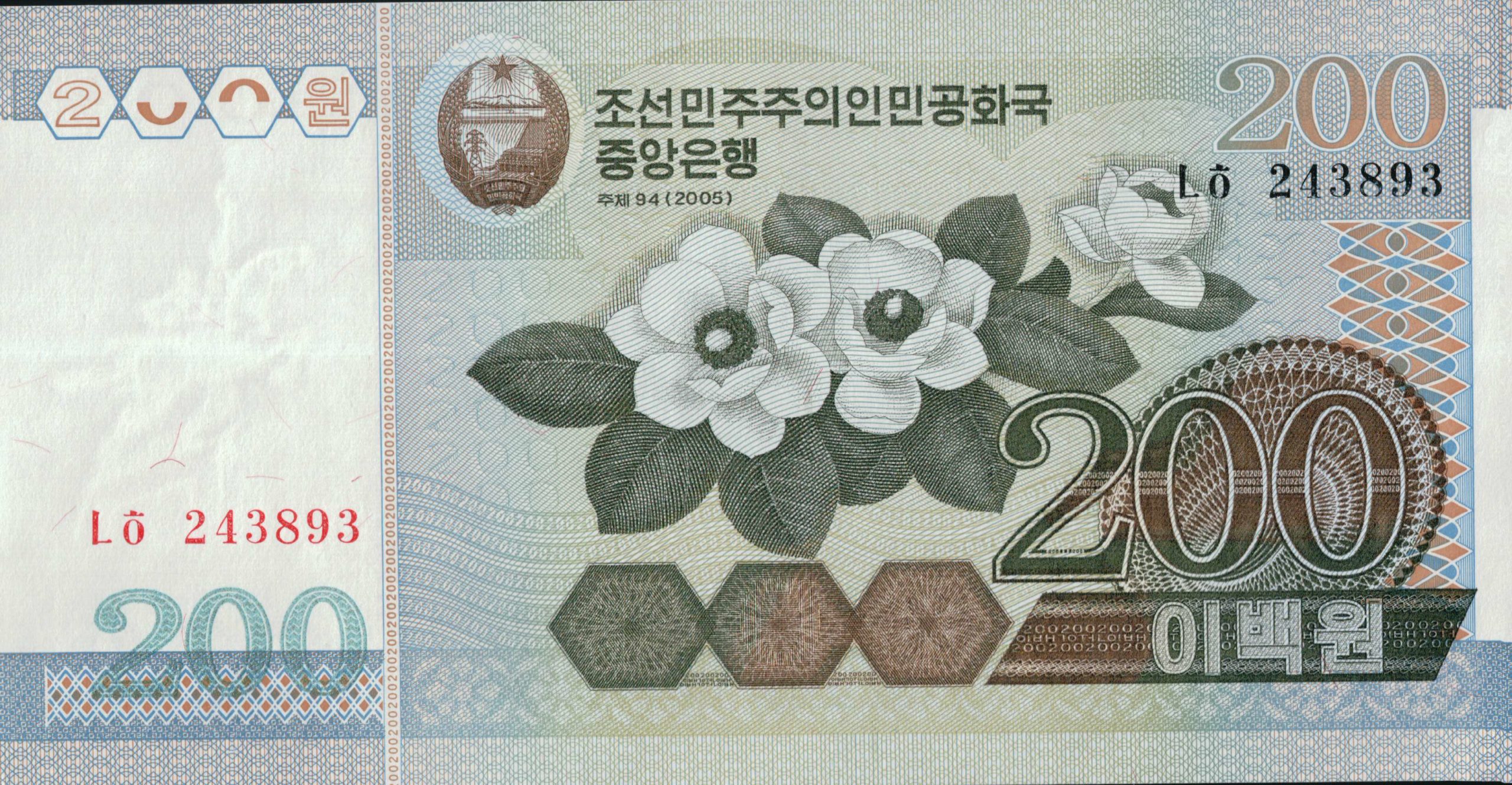North Korean Currency 