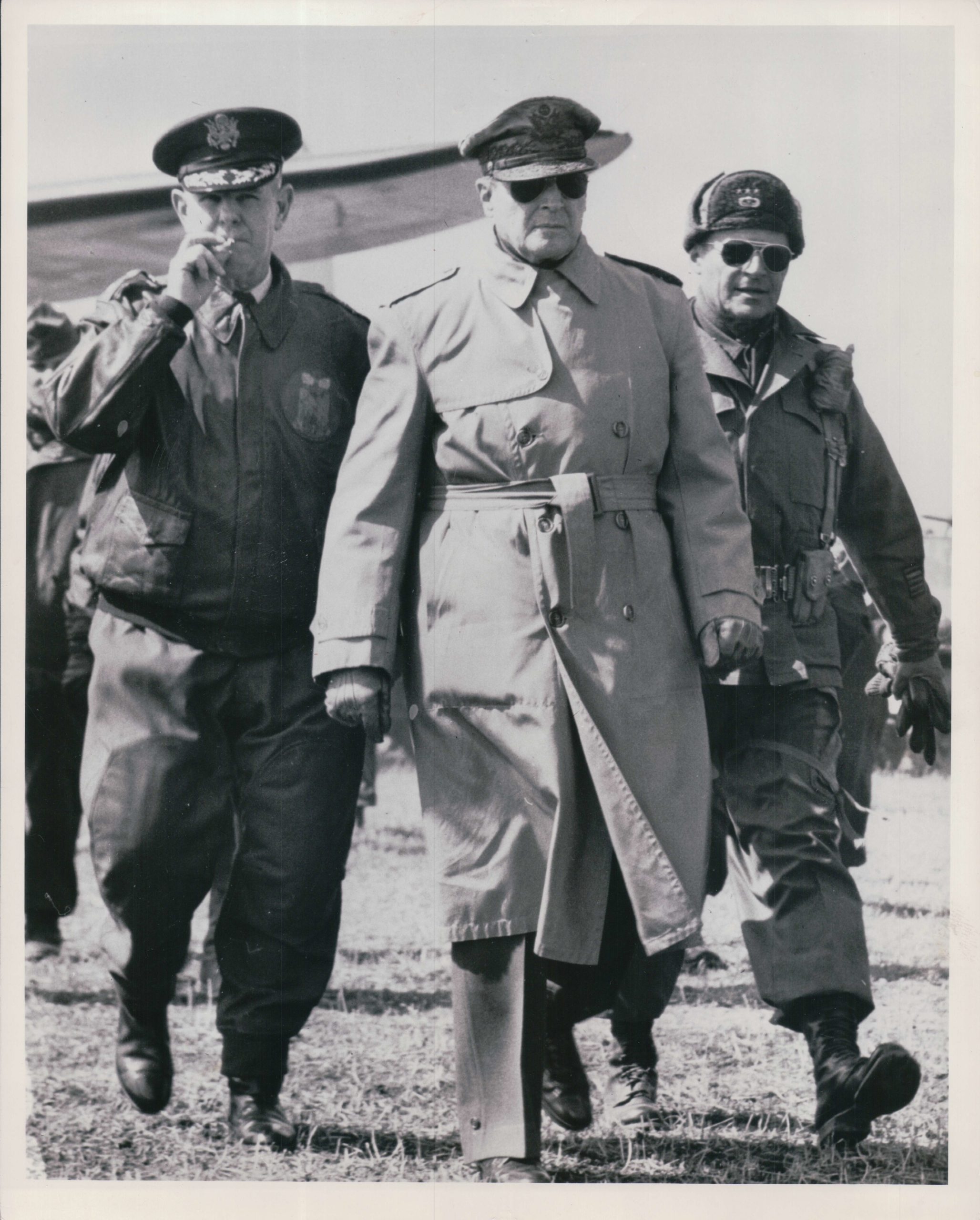 Ridgway, LeMay, and MacArthur 