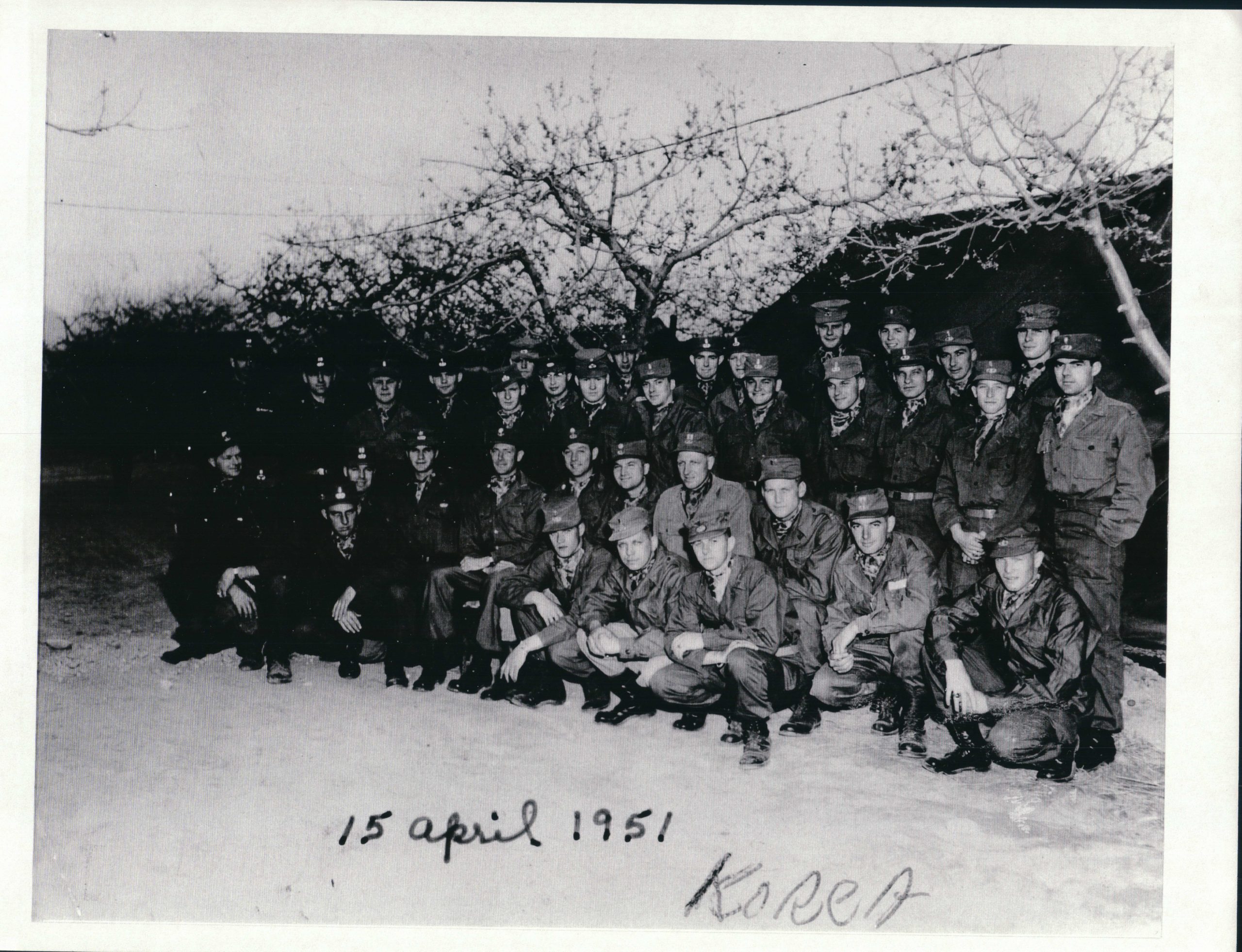 Carl Jacobsen and Fellow Soldiers