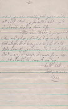 Victor Spaulding's Letter to His Family (6)