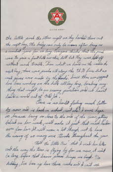 Victor Spaulding's Personal Letter to His Family (2)