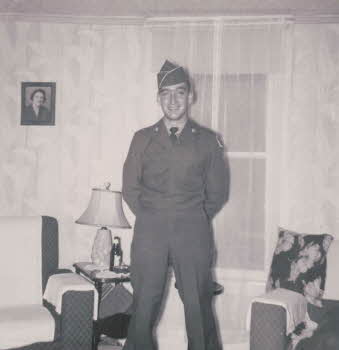 Victor Spaulding in His Uniform