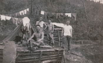 Soldiers with Laundry