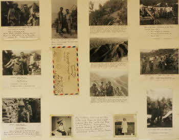 Korean War Documents and Photos Poster Board by Victor Spaulding (3) 