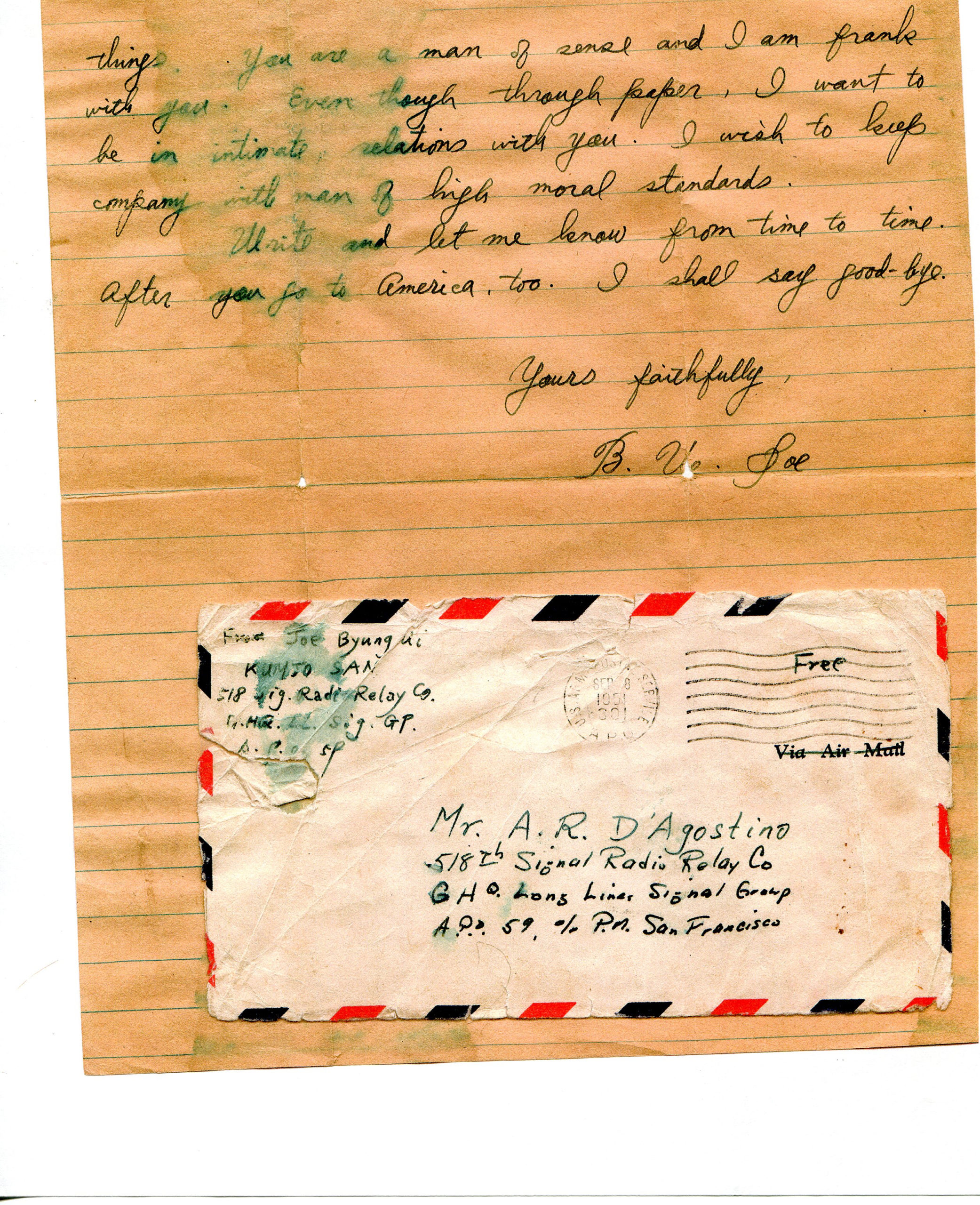 Hand-written Correspondence pg. 2