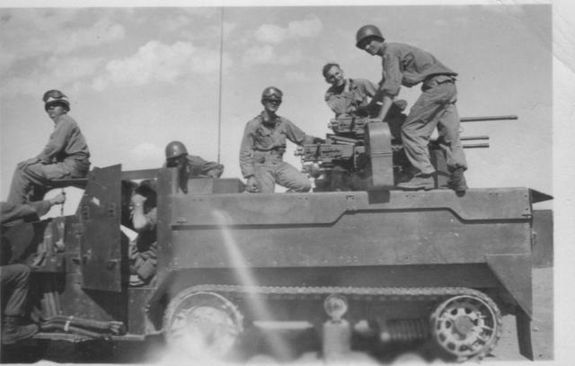 Soldiers on Half-Track 