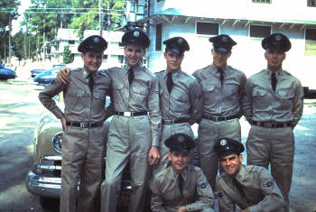 Edward Foely and others in uniforms