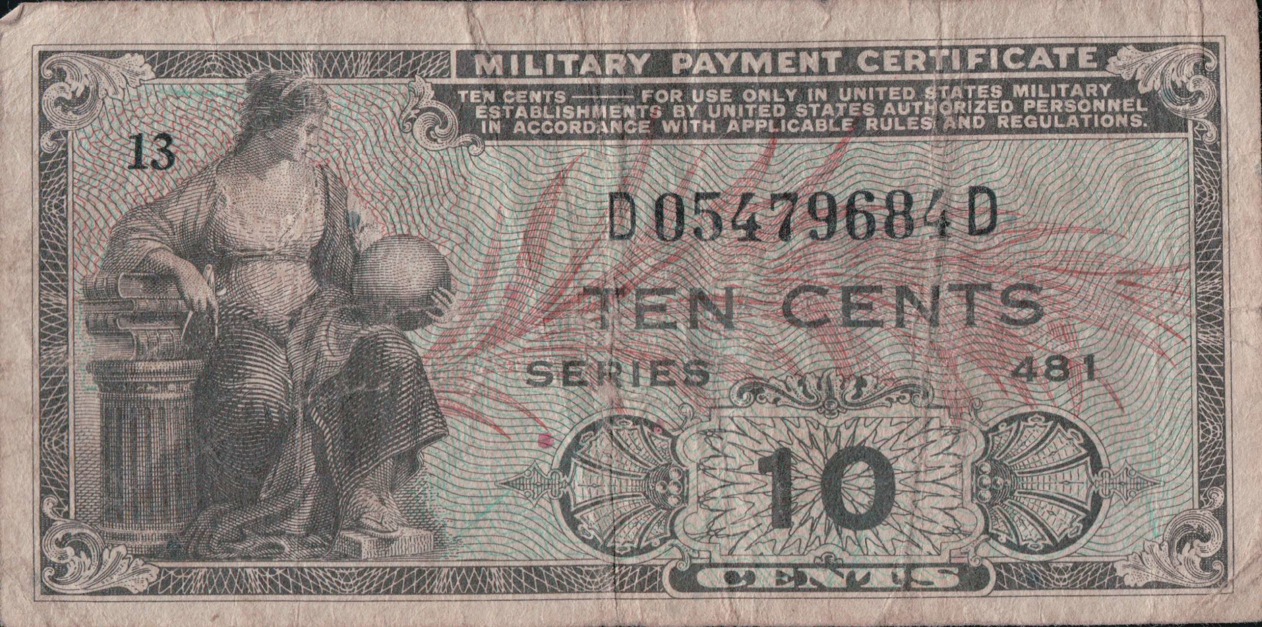 Military Payment Certificate/ Military Script