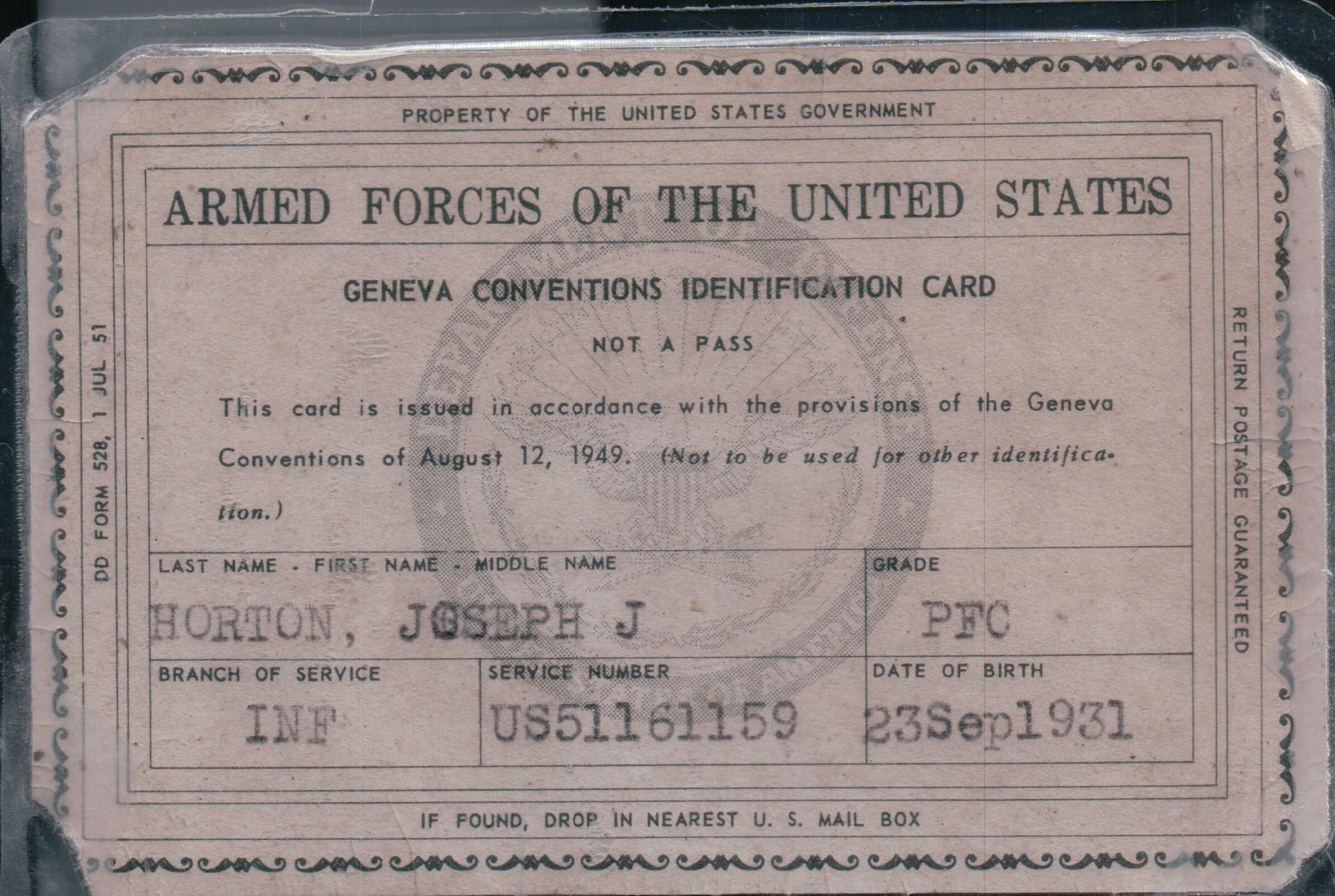Geneva Connections Identification Card