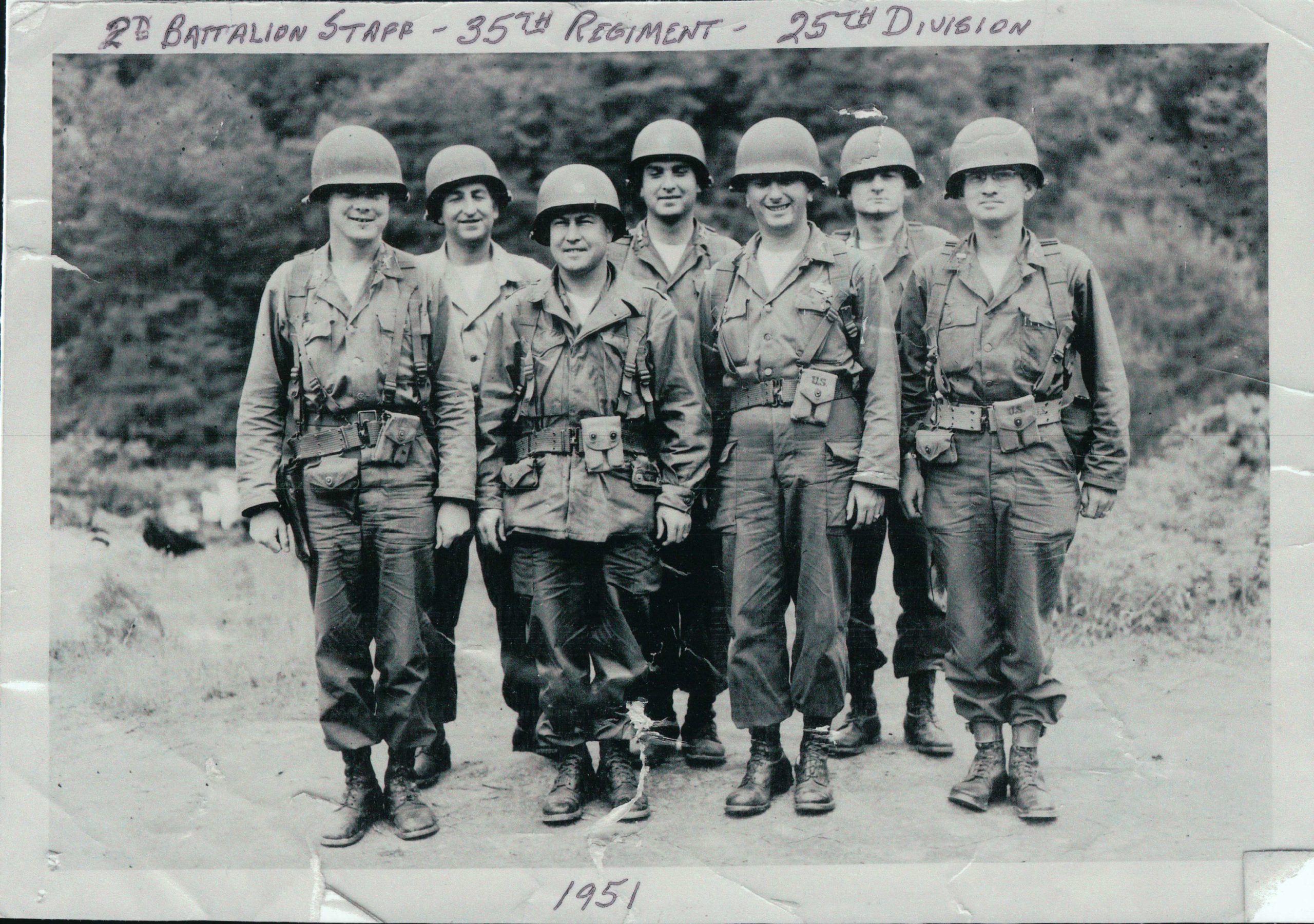 2nd Battalion Staff, 35th Regiment, 25th Division