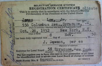 Registration Certificate (front)