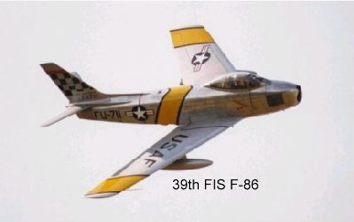 51st FIW F-86 39th FIS Suwon