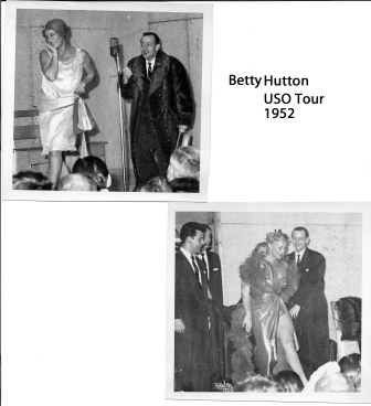 Betty Hutton 1952 USO show