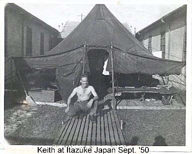 Keith at Itazuke Japan AFB