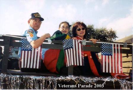 Veterans Parade - Tae Hui Lee, Nam Mook, Michelle