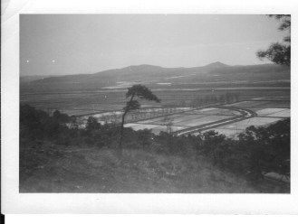 Road into the C.P.