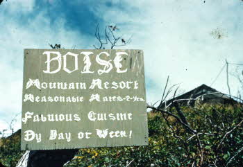 Boise - mountain Seorak resort, named after a city of Idaho