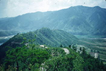 Ridge of mountains
