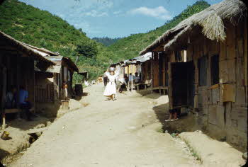 View of village in Inje