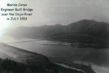 USMC Engineer Built Bridge over the Imjin River
