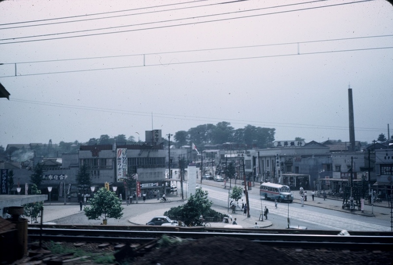 A picture of a Tokyo suburb in 1953.