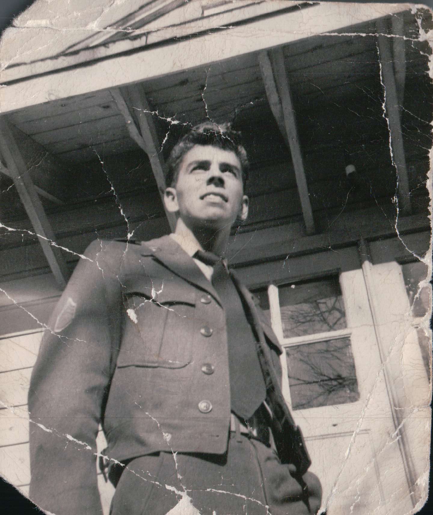 Auletti at Fort Leonard, Missouri while training for war