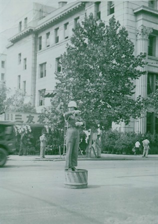 Traffic police in Seoul