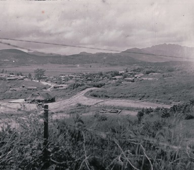 Village Near 17th REGT Area 1953