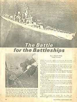The Battle for the Battleships 1