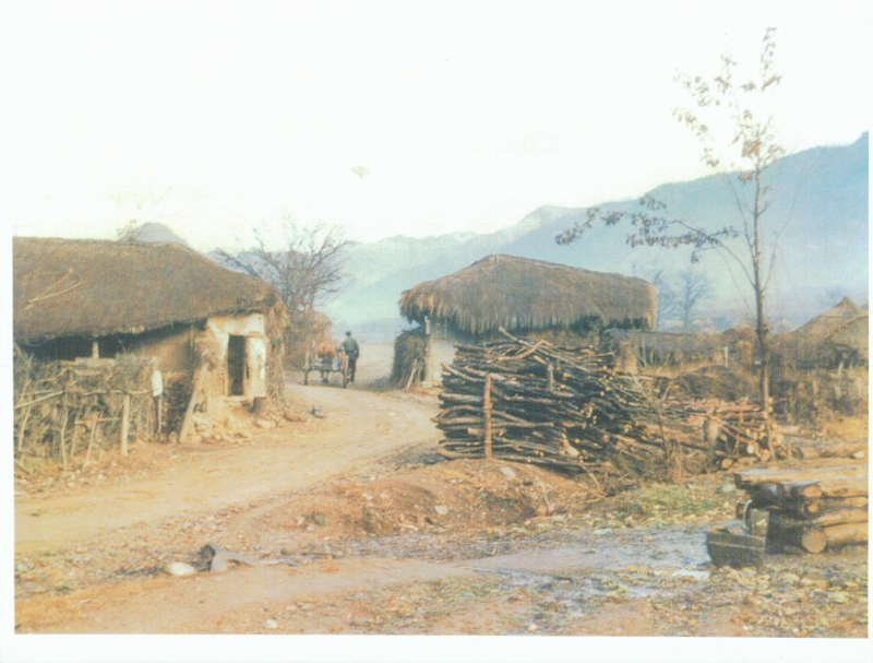 A Sambatt Village home in 1954.