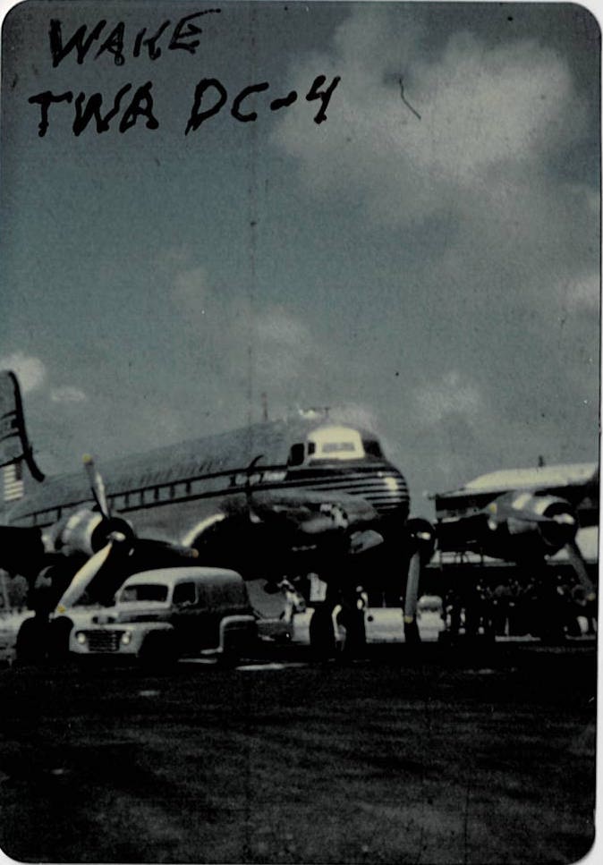 Wake TWA DC-4