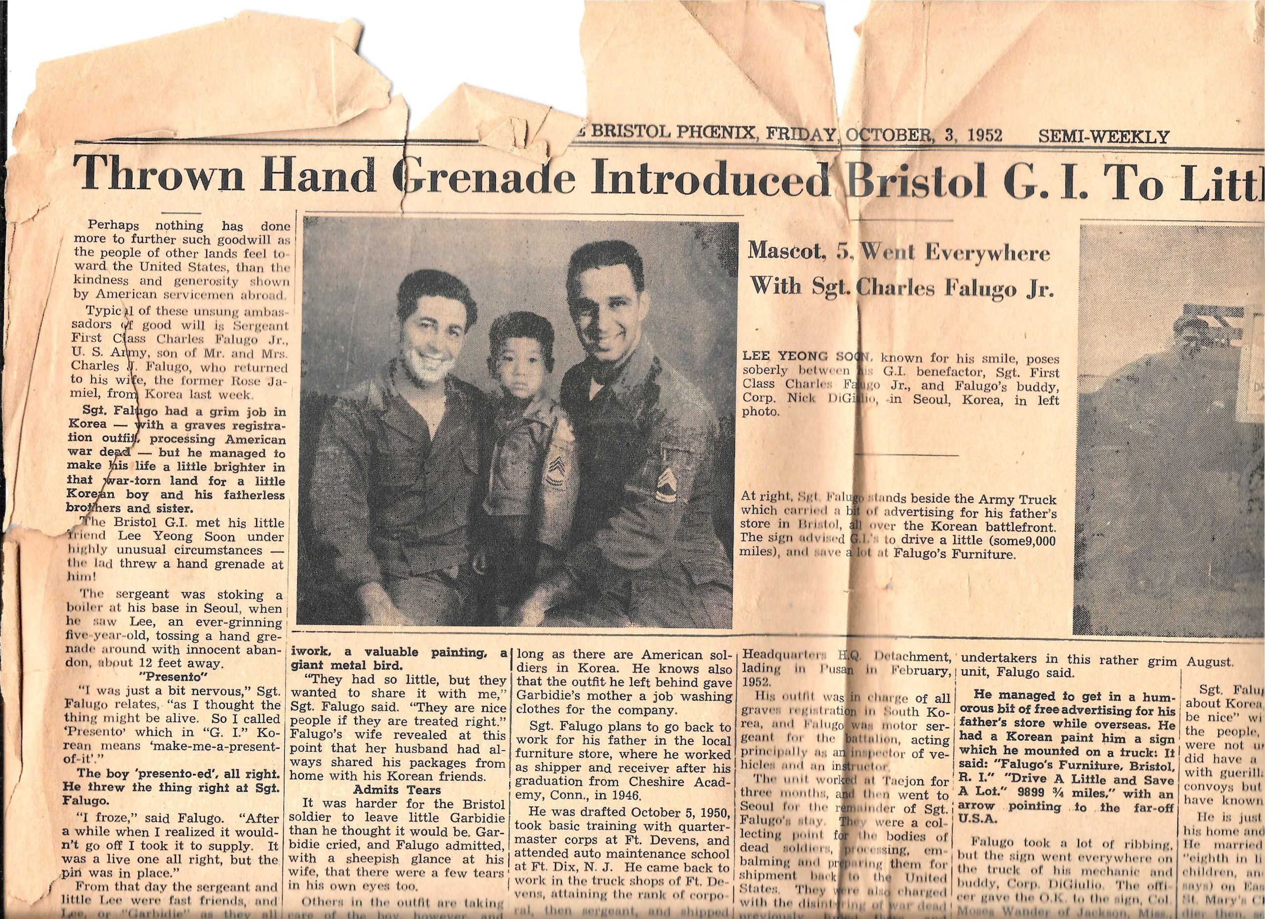 Newspaper Clipping - Part 1