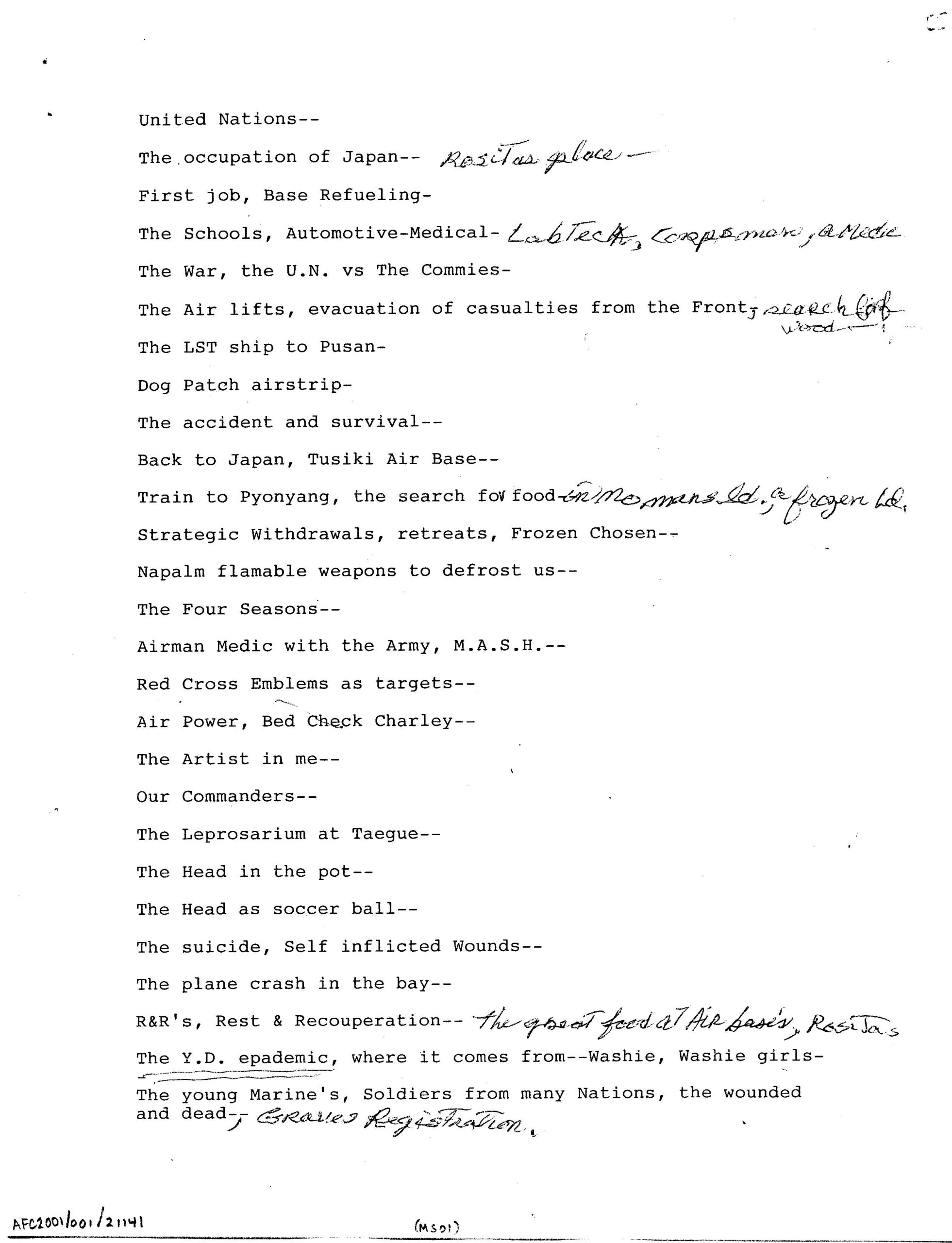 Image 1 of Untitled memoir