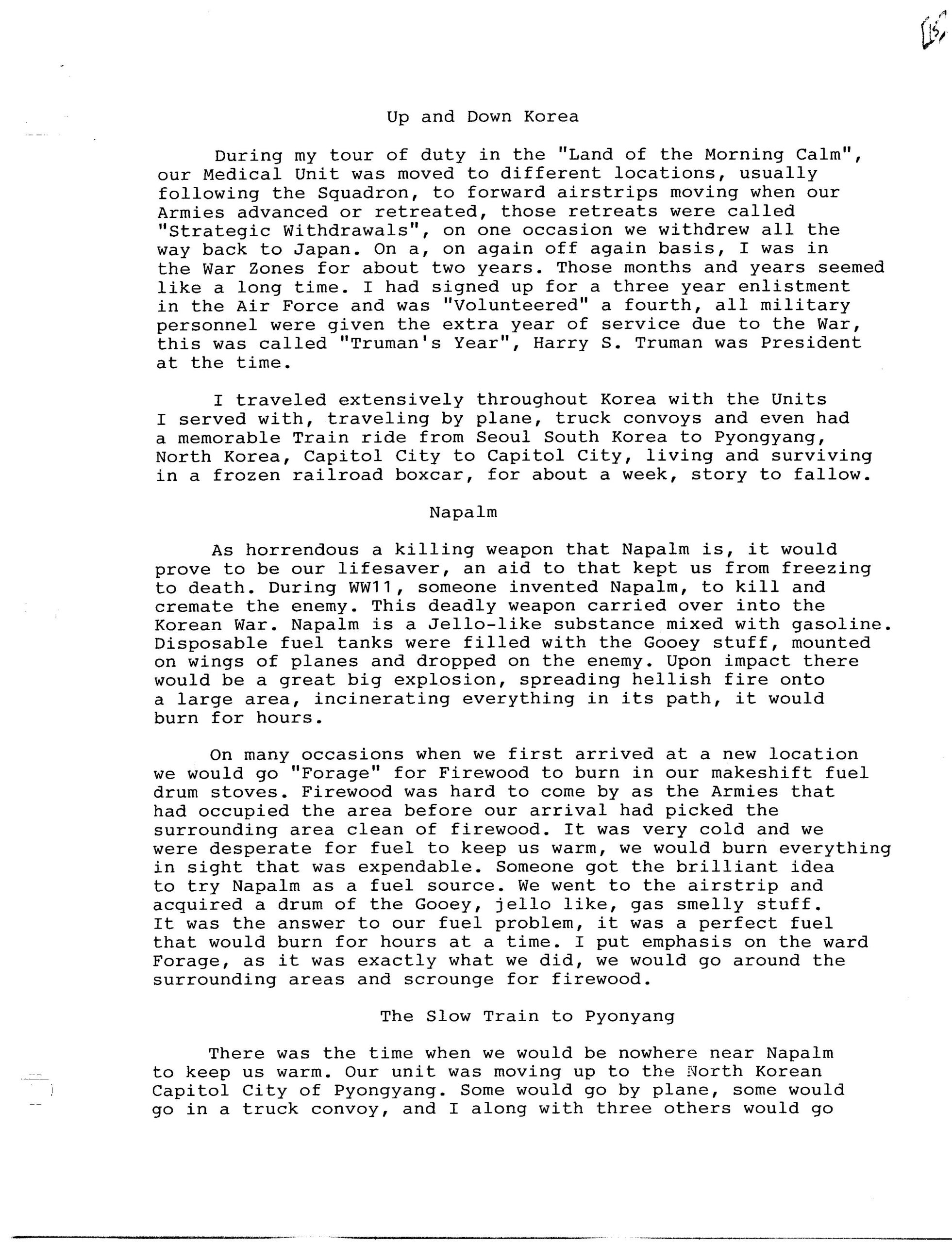 Image 16 of The Korean War Memorial and Memoirs of Service in the Forgotten War 
