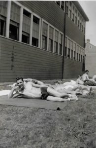 Sunbathing Air Force - Don Puich