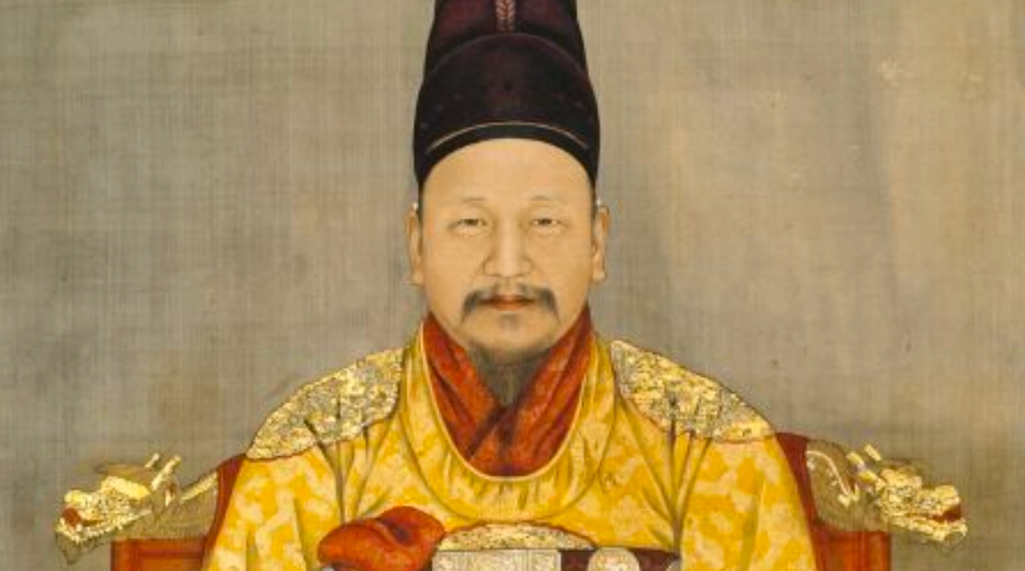old drawing of Korean man